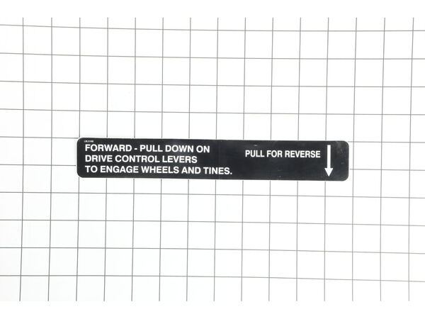 16298111-1-M-Snapper-1716734SM-Decal, Console (Forward/Reverse Instructions)
