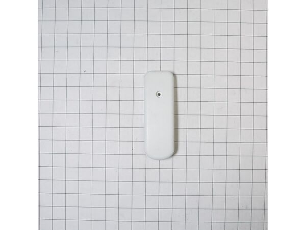 1629836-1-M-Whirlpool-67001014-Hinge Cover - White - Right Side