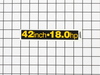 Decal Side Panel Logo – Part Number: 532182005