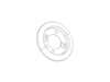 Bezel for Control Knob – Part Number: 55711041