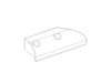 Fixed Rear Bottom Skirt Left S – Part Number: 55711051