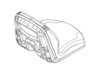 Seat – Part Number: 597658101