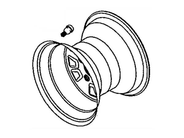 16389236-1-M-MTD-634-04369-4028-Rim Ass'y, 8.0 X 7.0 X .750 Id