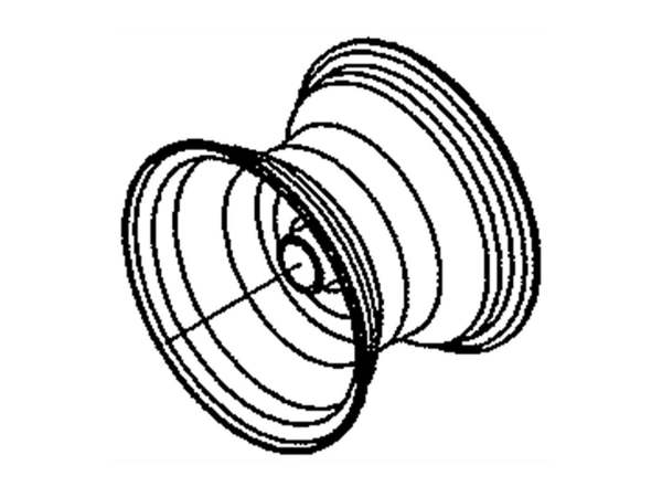 16389304-1-M-MTD-634-05066-Rim Assembly (6 X 4.5)