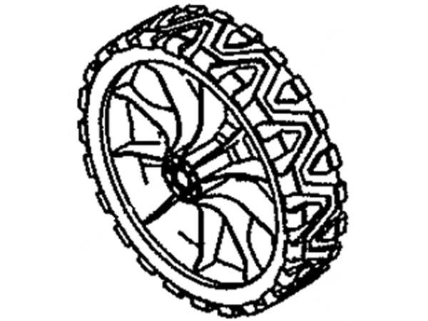 16389374-1-M-MTD-634-05220-Wheel Asm-8x2 Black