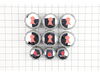 Control Knob Kit, Summit 660/6 – Part Number: 67692