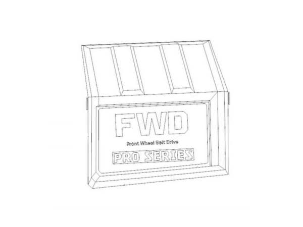 16416650-1-M-MTD-731-12635-Front Clip Cover (Craftsman Pro)