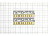 Decal, Front of Hopper – Part Number: 777D09015