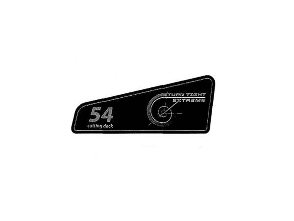 16433602-1-M-MTD-777D20811-Lbl-54 Cut Deck Tte Crftsmn Nx-15