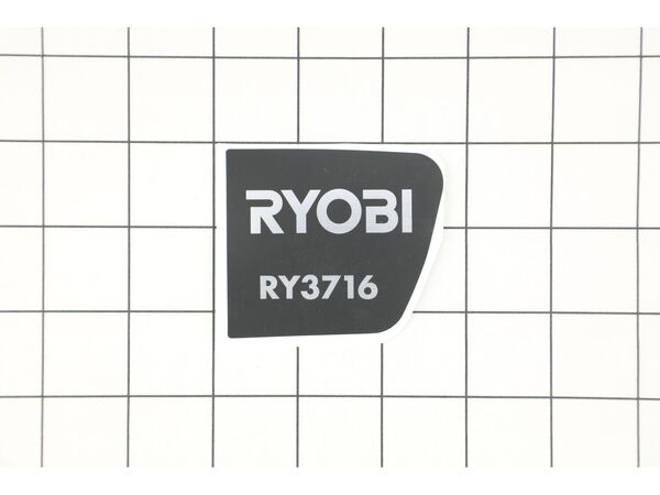 16461827-1-M-Homelite-940705320-Recoil Housing Label (Ry3716)