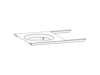 Bottom Shelf – Part Number: G470-0600-W1