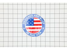 Built in Usa Label – Part Number: PC-R0022