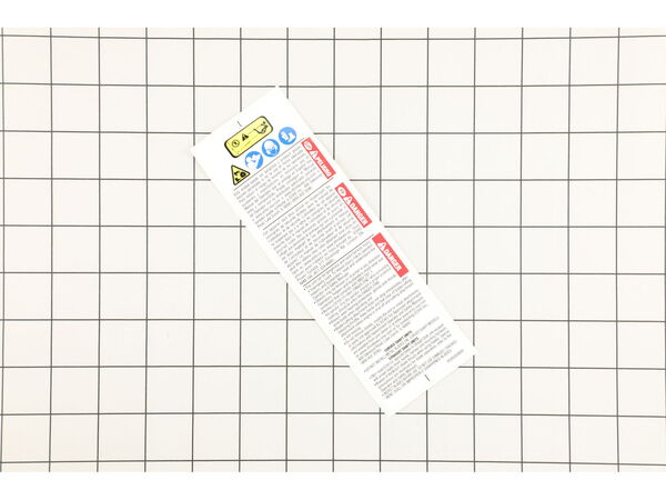 16539612-1-M-Echo-X505009800-Label-Caution