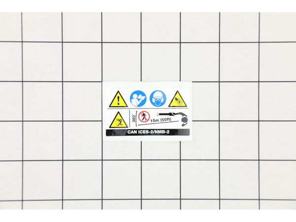 16539623-1-M-Echo-X505010760-Label - Caution
