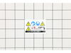 Label - Caution – Part Number: X505010760