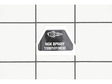 Label - Spark Plug - Bpm8y – Part Number: X532005130