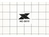 Label - Model - Hc-2810 – Part Number: X543005590