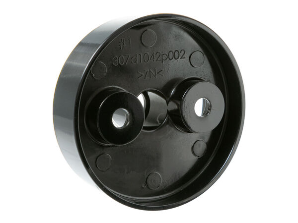 16542037-1-M-GE-WB03X39550-BLACK STAINLESS KNOB BEZEL