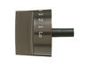 16542043-2-S-GE-WB03X39558-BLACK STAINLESS KNOB BURNER