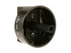 16542043-3-S-GE-WB03X39558-BLACK STAINLESS KNOB BURNER