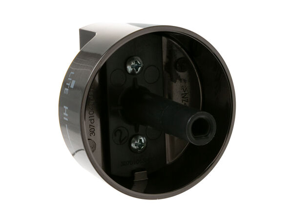 16542051-1-M-GE-WB03X39571-BLACK STAINLESS KNOB MULTI RNING