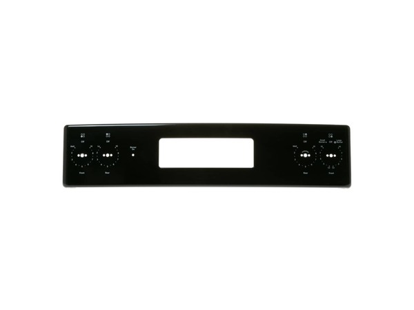 16542076-1-M-GE-WB07X37427-BLACK CONTROL PANEL TRIM & BRACKET