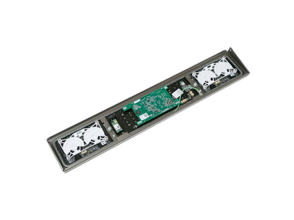 16542216-1-M-GE-WB27X40491-SLATE CONTROL PANEL OVERLAY W/ WIFI BOARD