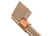 16554848-2-S-GE-WR12X34586-BRUSHED BRONZE BADGE DOOR HANDLE