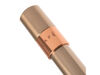 16554848-3-S-GE-WR12X34586-BRUSHED BRONZE BADGE DOOR HANDLE