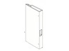 REFRIGERATOR DOOR - LEFT HAND NON DISPENSER STAINLESS STEEL – Part Number: WR78X37453