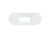 LID LOCK BEZEL - WHITE – Part Number: W11545554