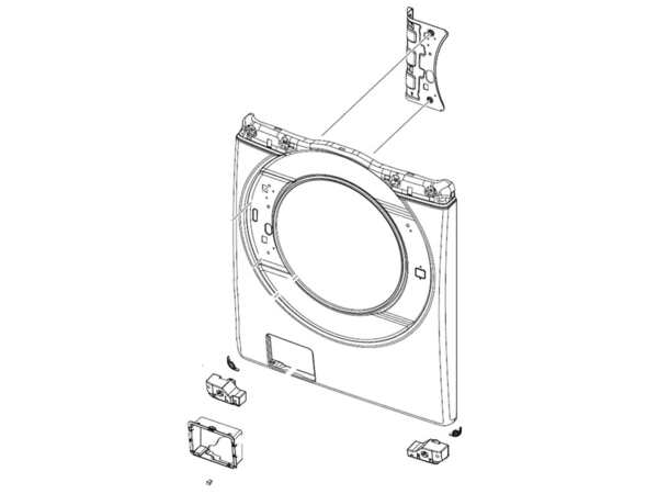 16556789-1-M-Samsung-DC97-22197A-Front Frame Assembly