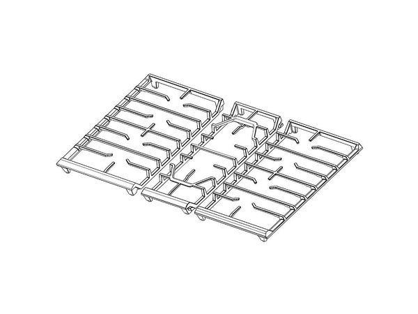 16556836-1-M-Samsung-DG98-02111A-Surface Burner Grate Assembly