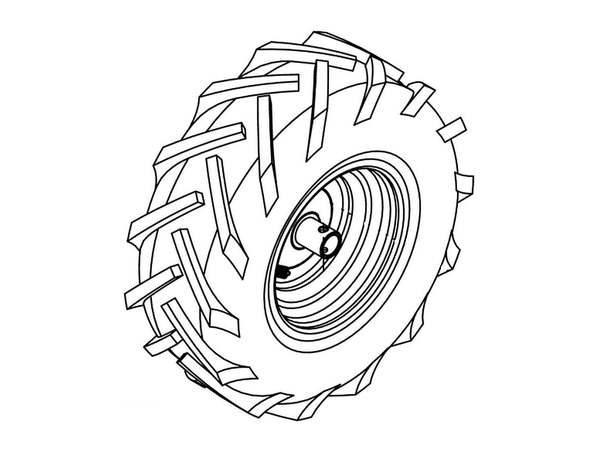 16576874-1-M-MTD-634P06425-Wheel assemb
