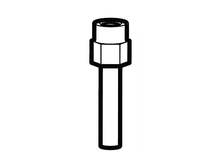Line trimmer cutting head adapter – Part Number: 711-06265