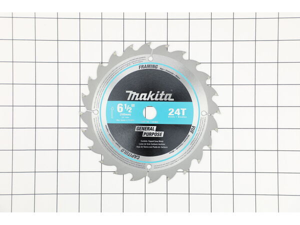 16617894-1-M-Makita-T-01404-6-1/2 24t Carbide-tipped Circ