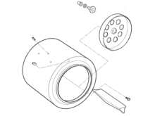 DRUM ASM – Part Number: WE21X28955