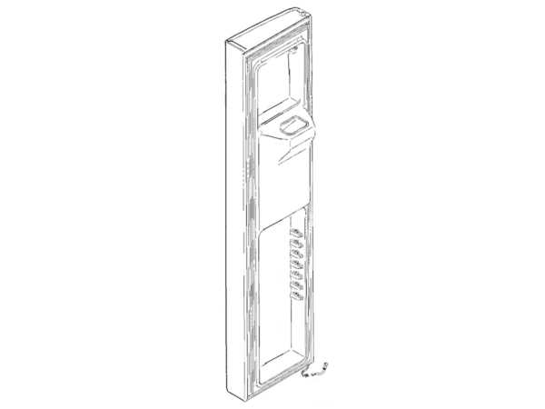 16619605-1-M-GE-WR78X34886-DOOR FOAM ASM FZ STAINLESS STEEL