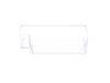 Guard Door Bin (Low) – Part Number: DA63-09688A