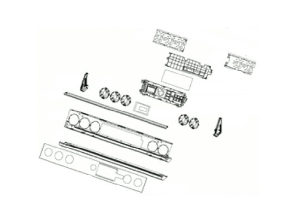 16633923-1-M-Samsung-DG94-03551D-SUB Touchpad Control Panel Assembly