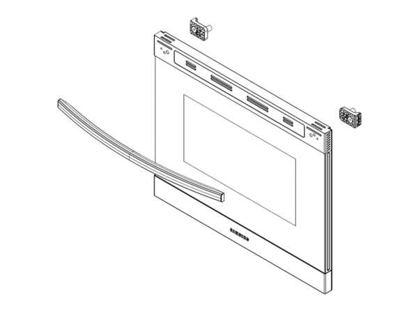 16634155-1-M-Samsung-DG94-04084C-ASSY DOOR SUB;NE/NX5000A,BLACK COATING,S