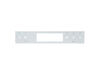 16659429-2-S-GE-WB36X40811-WHITE PANEL MANIFOLD UPPER