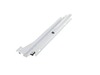 16660101-2-S-GE-WR72X39426-WHITE FREEZER LOWER BASKET SLIDE AND BRACKET RIGHT