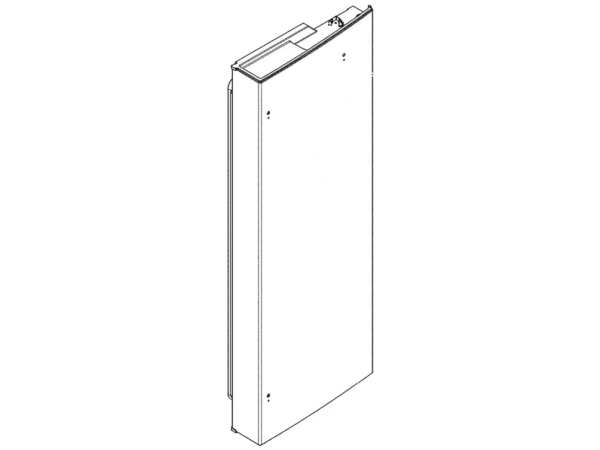 16660114-1-M-GE-WR78X38525-REFRIGERATOR DOOR - RIGHT HAND FPR STAINLESS STEEL