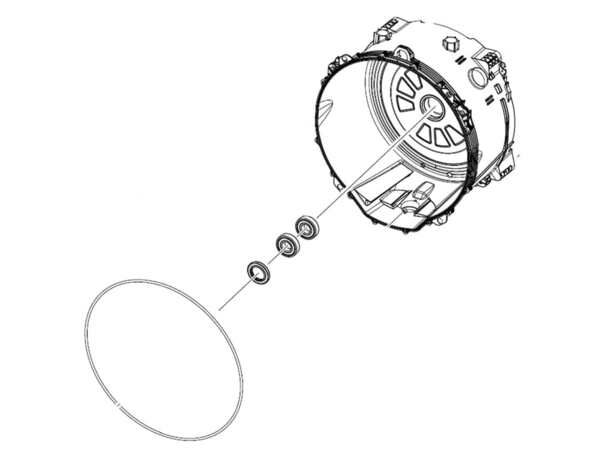 16663150-1-M-Samsung-DC97-21594C-Back Tub Assembly