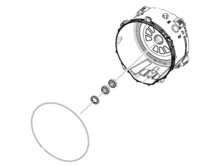 Back Tub Assembly – Part Number: DC97-21594C