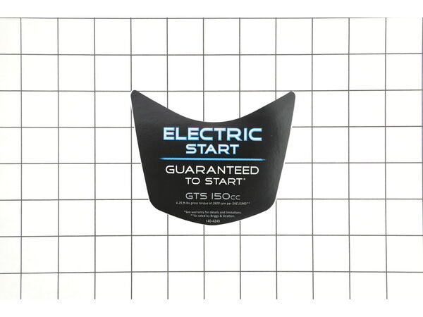 16665750-1-M-Toro-140-4249-Decal - Briggs 625 Ex Es