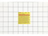 Label Rating Dcs690b Na – Part Number: N530697