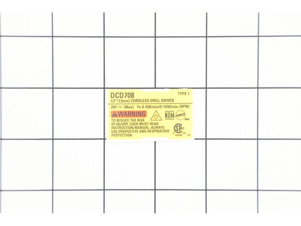 16688319-1-M-DeWALT-N592424-Rating Label