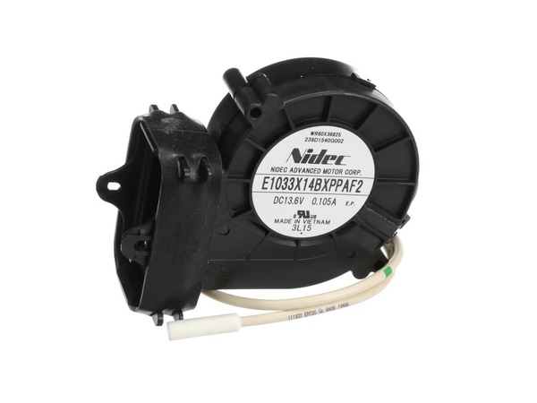 16729766-1-M-GE-WR60X36825-ICEMAKER FAN WITH THERMISTOR